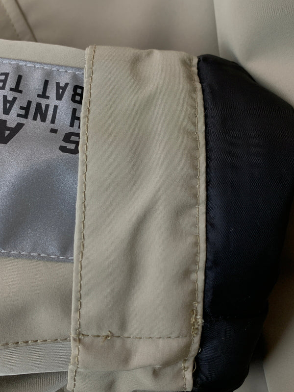 【中古品】【メンズ】 AVIREX アヴィレックス POLYESTER JACKET 6192266 中綿 ポリエステルジャケット アウター 145-260706-yn-22-min サイズ：2XL カラー：ベージュ系 万代Net店