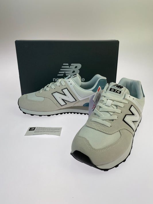 【中古美品】【メンズ】 NEW BALANCE ニューバランス 574 REFLECTION NB WHITE U57452Z リフレクション エヌビー ホワイト メンズ シューズ 靴 スニーカー 162-260227-em-72-min サイズ：27.5cm カラー：ホワイト系 万代Net店