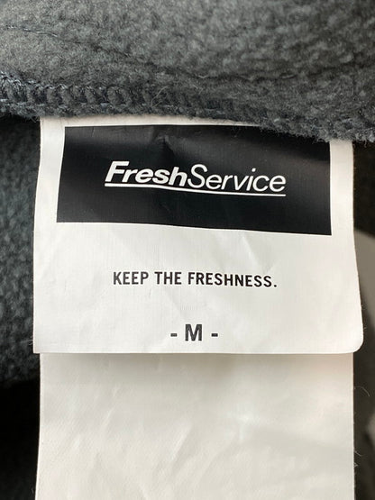 【中古品】【メンズ】 FRESHSERVICE フレッシュサービス FSR243-90134 FLEECE TRACK SUIT フリーストラックスーツ セットアップ 140-260225-AS-20-min サイズ：M カラー：グレー 万代Net店