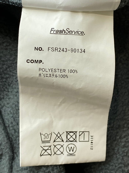 【中古品】【メンズ】 FRESHSERVICE フレッシュサービス FSR243-90134 FLEECE TRACK SUIT フリーストラックスーツ セットアップ 140-260225-AS-20-min サイズ：M カラー：グレー 万代Net店