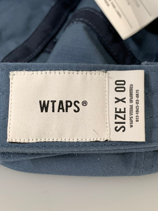 【中古品】【メンズ/レディース】 WTAPS ダブルタップス 25SS COLLECTION CAP 251HCDT-HT08 コレクション キャップ 帽子 コットン ミリタリー風 185-260303-em-21-min サイズ：O カラー：ネイビー 万代Net店