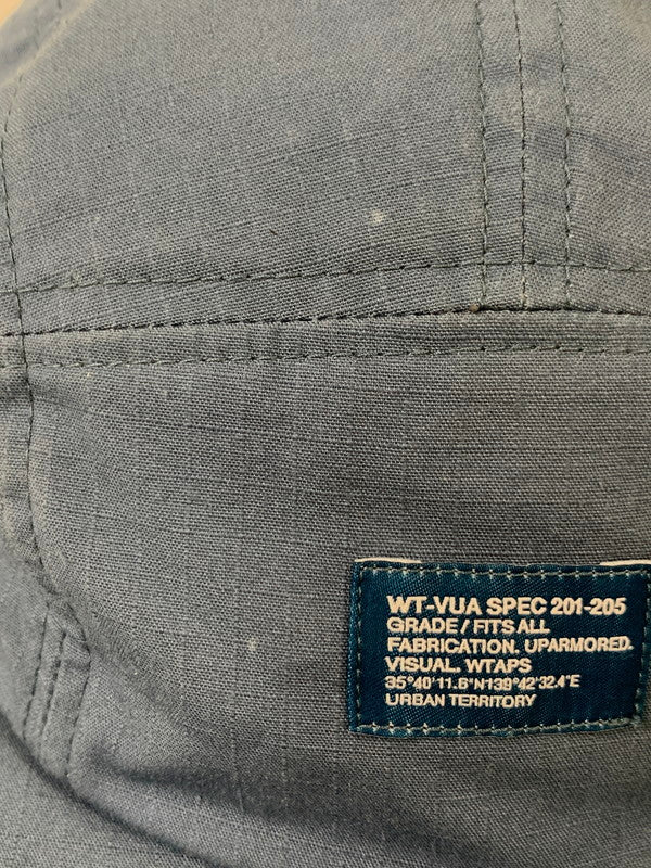 【中古品】【メンズ/レディース】 WTAPS ダブルタップス 25SS COLLECTION CAP 251HCDT-HT08 コレクション キャップ 帽子 コットン ミリタリー風 185-260303-em-21-min サイズ：O カラー：ネイビー 万代Net店