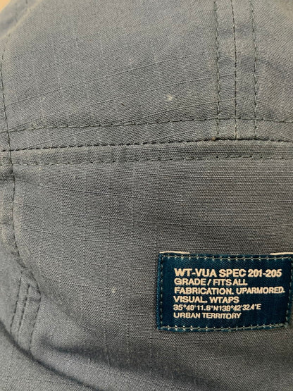 【中古品】【メンズ/レディース】 WTAPS ダブルタップス 25SS COLLECTION CAP 251HCDT-HT08 コレクション キャップ 帽子 コットン ミリタリー風 185-260303-em-21-min サイズ：O カラー：ネイビー 万代Net店