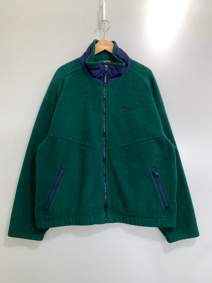 【現状渡し品】【メンズ】 EBTEK EDDIE BAUER エボテックエディーバウアー 90S USA製 フリースジャケット ヴィンテージ アウター 144-261023-hu-10-min サイズ：L カラー：グリーン/ブルー 万代Net店