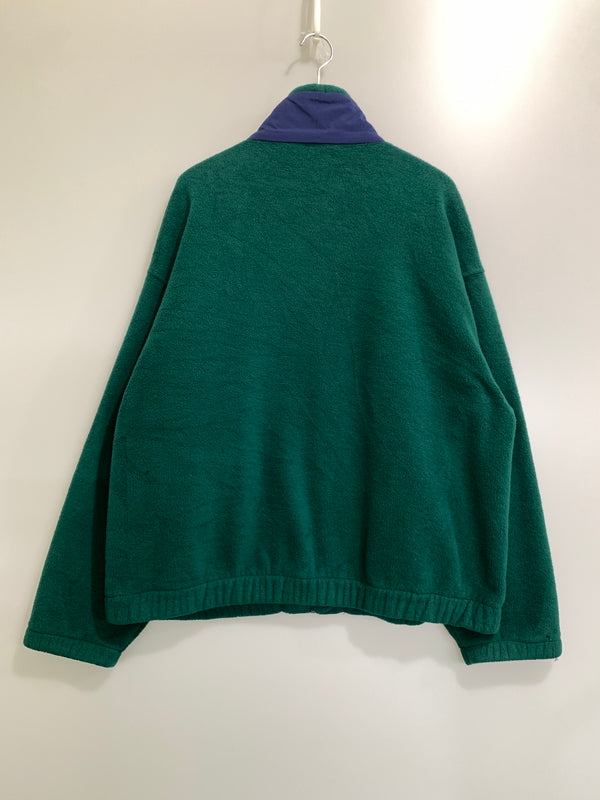 【現状渡し品】【メンズ】 EBTEK EDDIE BAUER エボテックエディーバウアー 90S USA製 フリースジャケット ヴィンテージ アウター 144-261023-hu-10-min サイズ：L カラー：グリーン/ブルー 万代Net店