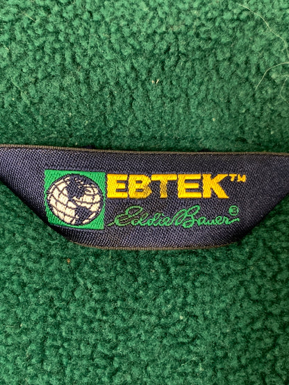 【現状渡し品】【メンズ】 EBTEK EDDIE BAUER エボテックエディーバウアー 90S USA製 フリースジャケット ヴィンテージ アウター 144-261023-hu-10-min サイズ：L カラー：グリーン/ブルー 万代Net店