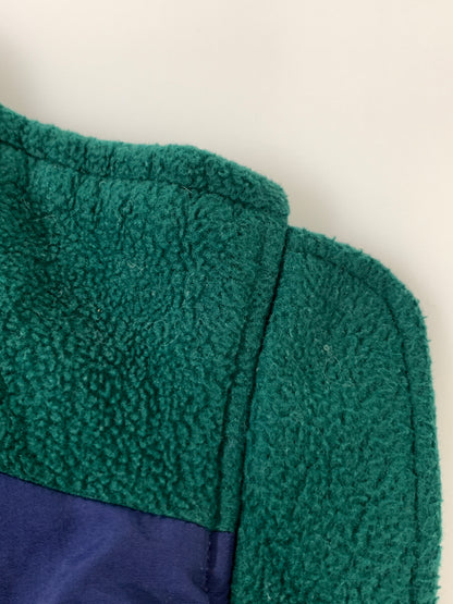 【現状渡し品】【メンズ】 EBTEK EDDIE BAUER エボテックエディーバウアー 90S USA製 フリースジャケット ヴィンテージ アウター 144-261023-hu-10-min サイズ：L カラー：グリーン/ブルー 万代Net店