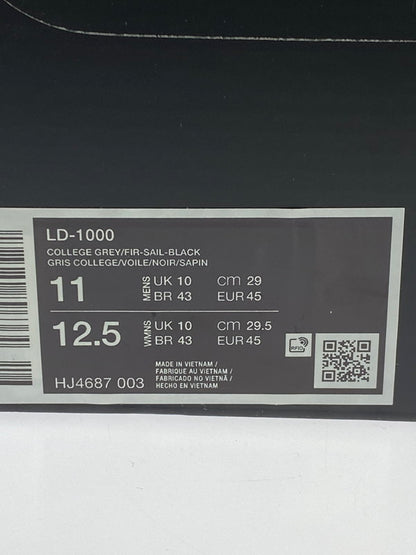 【中古美品】【メンズ】 NIKE ナイキ LD-1000 HJ4687-003 メンズ シューズ 靴 スニーカー 160-260227-em-65-min サイズ：29.0cm カラー：グレー/グリーン 万代Net店