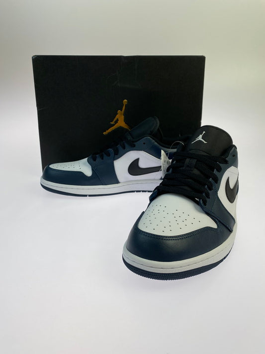 【中古美品】【メンズ】 NIKE ナイキ AIR JORDAN 1 LOW DARK TEAL 553558-411 エアジョーダン1 ロー ダークティール メンズ シューズ 靴 スニーカー 160-260227-em-63-min サイズ：29.0cm カラー：ブルー系 万代Net店