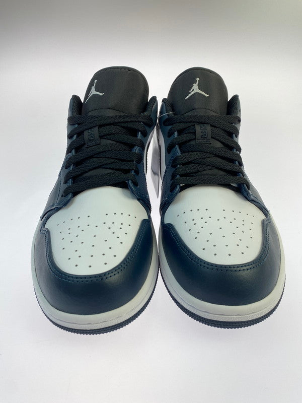 【中古美品】【メンズ】 NIKE ナイキ AIR JORDAN 1 LOW DARK TEAL 553558-411 エアジョーダン1 ロー ダークティール メンズ シューズ 靴 スニーカー 160-260227-em-63-min サイズ：29.0cm カラー：ブルー系 万代Net店