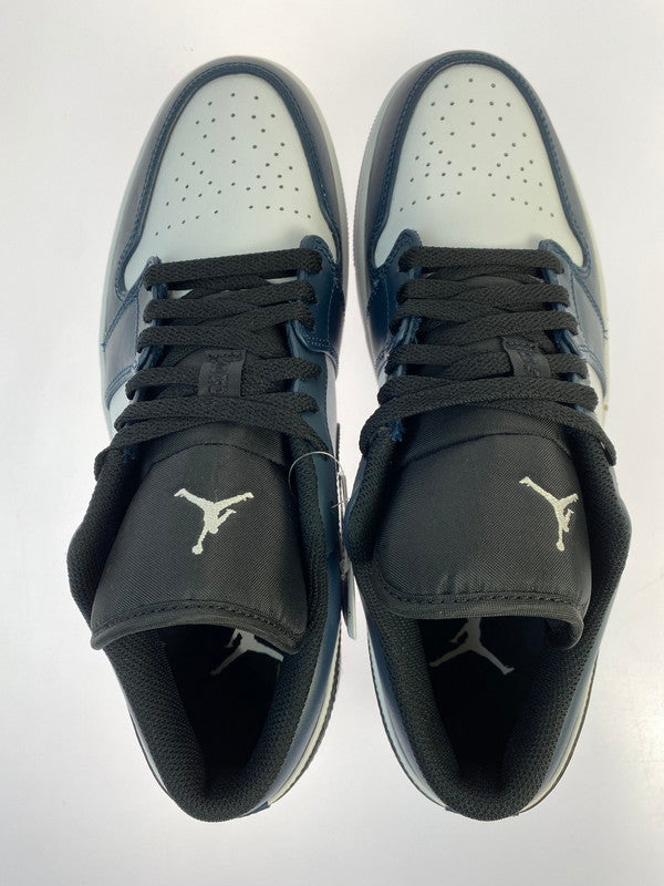 【中古美品】【メンズ】 NIKE ナイキ AIR JORDAN 1 LOW DARK TEAL 553558-411 エアジョーダン1 ロー ダークティール メンズ シューズ 靴 スニーカー 160-260227-em-63-min サイズ：29.0cm カラー：ブルー系 万代Net店