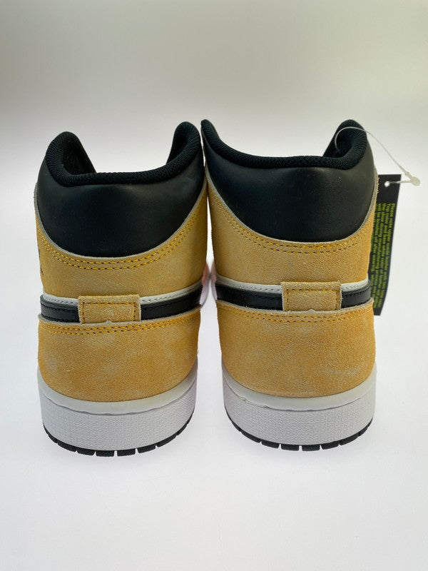 【中古美品】【メンズ】 NIKE ナイキ AIR JORDAN 1 MID FLIGHT CLUB DX4332-800 エアジョーダン1 ミッド フライトクラブ メンズ シューズ 靴 スニーカー 160-260227-em-64-min サイズ：29.0cm カラー：ホワイト/ピンク/オレンジ 万代Net店
