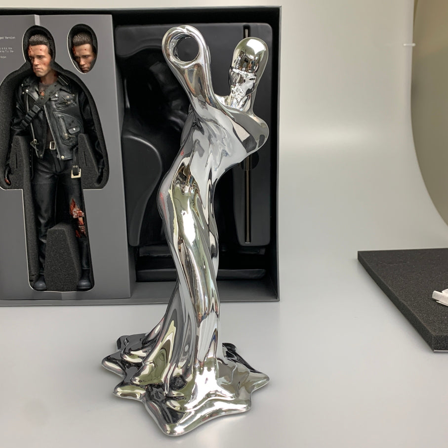【中古品】 T-800 バトルダメージ版 「ターミネーター2」 ムービー・マスターピースDX 1/6スケールフィギュア フィギュア アメコミ 055-260522-em-12-min 万代Net店
