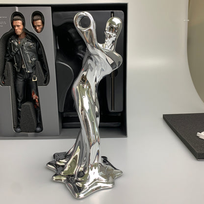 【中古品】 T-800 バトルダメージ版 「ターミネーター2」 ムービー・マスターピースDX 1/6スケールフィギュア フィギュア アメコミ 055-260522-em-12-min 万代Net店
