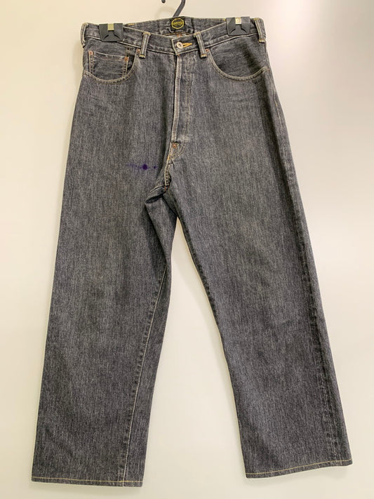 【中古品】【メンズ】 TENDERLOIN テンダーロイン DENIM PANTS XXX デニムパンツ メンズ ボトムス ジーンズ ジーパン 153-260311-em-03-min サイズ：W32 カラー：インディゴブラック 万代Net店