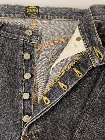 【中古品】【メンズ】 TENDERLOIN テンダーロイン DENIM PANTS XXX デニムパンツ メンズ ボトムス ジーンズ ジーパン 153-260311-em-03-min サイズ：W32 カラー：インディゴブラック 万代Net店