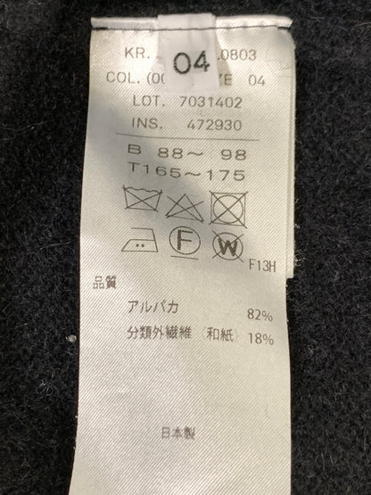【中古品】【メンズ】 ATON エイトン CREWNECK KNIT 7031402 クルーネック ニット メンズ トップス セーター 140-260731-em-68-min サイズ：04 カラー：ブラック 万代Net店