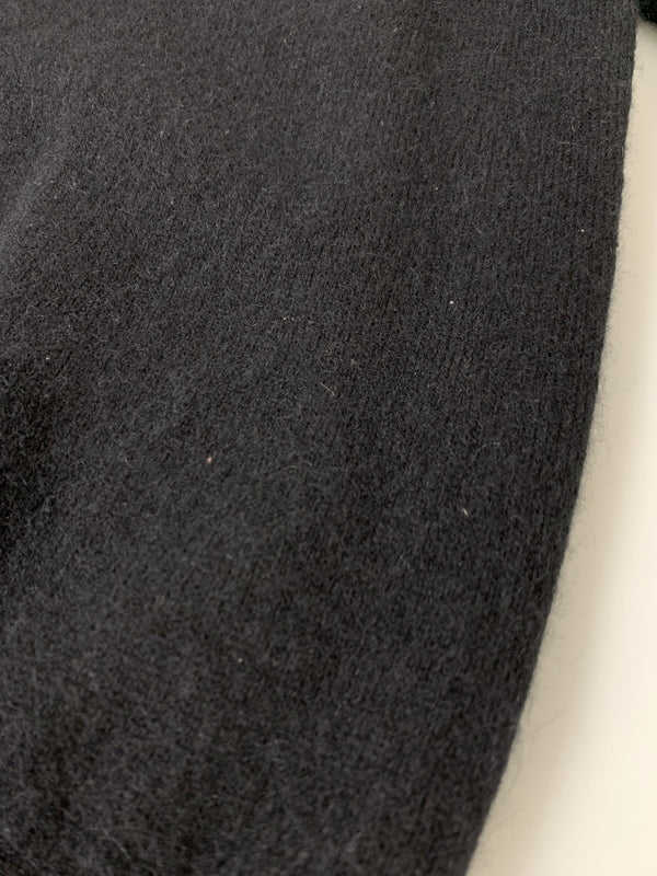 【中古品】【メンズ】 ATON エイトン CREWNECK KNIT 7031402 クルーネック ニット メンズ トップス セーター 140-260731-em-68-min サイズ：04 カラー：ブラック 万代Net店