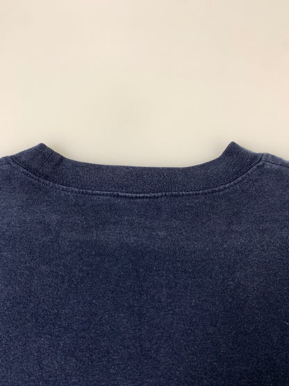 【中古品】【メンズ】 NIKE ナイキ 90S RAINBOW NIKE SS TEE 1990年代 レインボー ナイキ ショートスリーブティー メンズ トップス 半袖Tシャツ 146-260908-KS-22-min カラー：ネイビー 万代Net店
