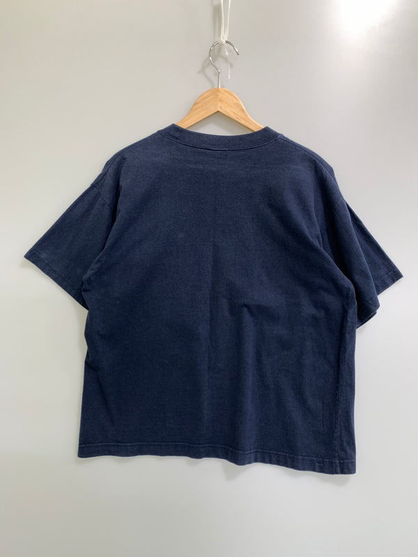 【中古品】【メンズ】 NIKE ナイキ 90S RAINBOW NIKE SS TEE 1990年代 レインボー ナイキ ショートスリーブティー メンズ トップス 半袖Tシャツ 146-260908-KS-22-min カラー：ネイビー 万代Net店