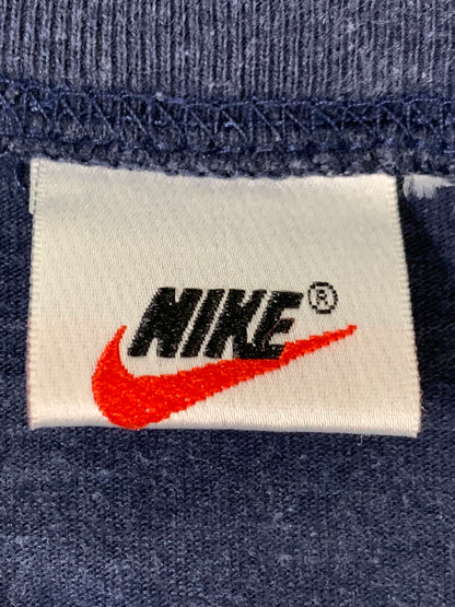 【中古品】【メンズ】 NIKE ナイキ 90S RAINBOW NIKE SS TEE 1990年代 レインボー ナイキ ショートスリーブティー メンズ トップス 半袖Tシャツ 146-260908-KS-22-min カラー：ネイビー 万代Net店