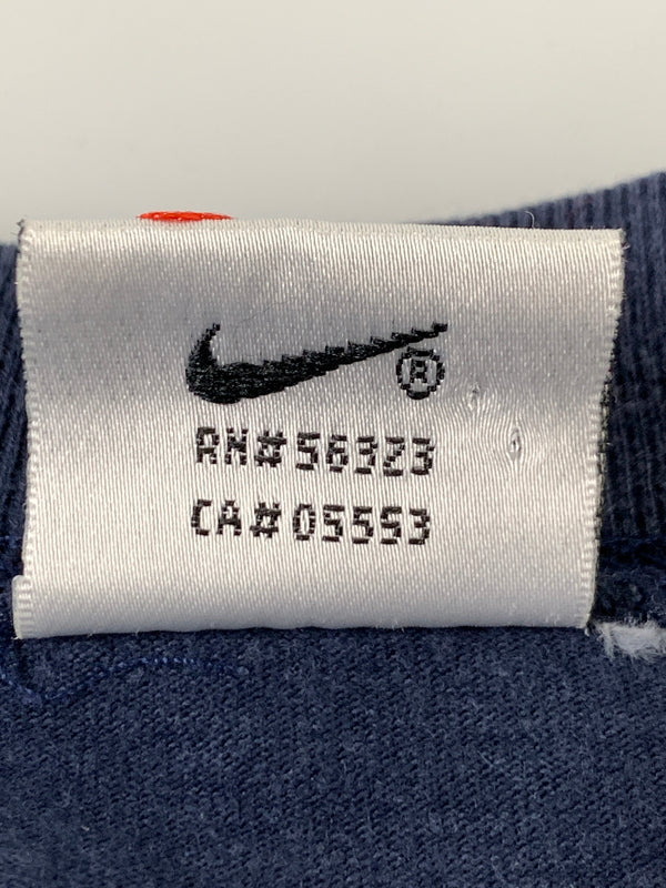 【中古品】【メンズ】 NIKE ナイキ 90S RAINBOW NIKE SS TEE 1990年代 レインボー ナイキ ショートスリーブティー メンズ トップス 半袖Tシャツ 146-260908-KS-22-min カラー：ネイビー 万代Net店