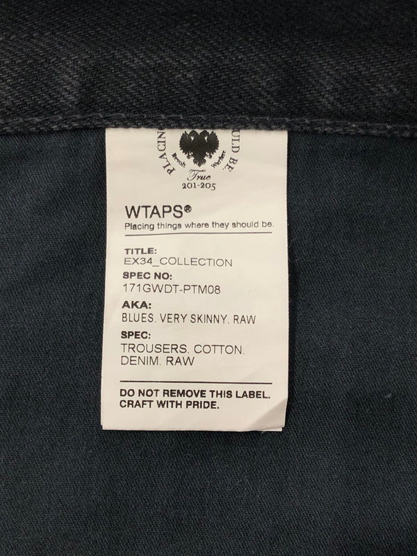 【中古品】【メンズ】 WTAPS ダブルタップス BLUES VERY SKINNY RAW 171GWDT-PTM08 ブルース ベリー スキニー ロウ 153-260426-rt-16-tagh サイズ：L カラー：グレー 万代Net店