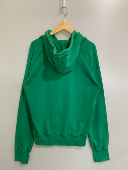 【中古品】【メンズ】 DSQUARED2 ディースクエアード LOGO HOODIE ロゴフーディー パーカー トップス 141-260228-SH-07-min サイズ：M カラー：グリーン 万代Net店