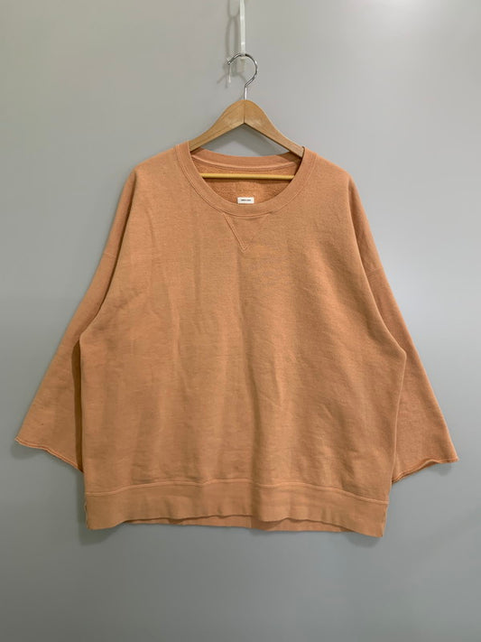 【中古品】【メンズ】 VISVIM ビズビム 25SS JUMBO SB SWEAT LS CRASH 0124105010015 ジャンボエスビー スウェット ロングスリーブ クラッシュ トップス 142-260302-SH-08-min サイズ：5 カラー：ベージュ系 万代Net店