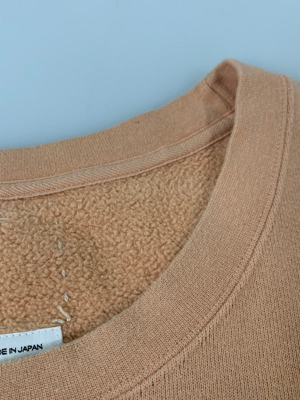 【中古品】【メンズ】 VISVIM ビズビム 25SS JUMBO SB SWEAT LS CRASH 0124105010015 ジャンボエスビー スウェット ロングスリーブ クラッシュ トップス 142-260302-SH-08-min サイズ：5 カラー：ベージュ系 万代Net店