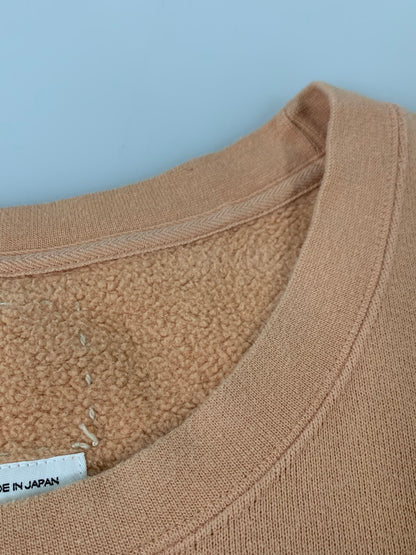 【中古品】【メンズ】 VISVIM ビズビム 25SS JUMBO SB SWEAT LS CRASH 0124105010015 ジャンボエスビー スウェット ロングスリーブ クラッシュ トップス 142-260302-SH-08-min サイズ：5 カラー：ベージュ系 万代Net店