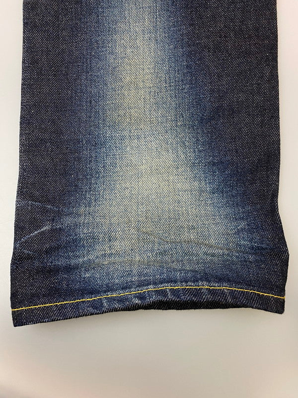 【中古品】【メンズ】 DENIM BY VANQUISH ヴァンキッシュ & FRAGMENT フラッグメント STRAIGHT DENIM PANT ストレート デニムパンツ メンズ ボトムス ジーンズ 151-260227-em-35-min サイズ：32 カラー：インディゴブルー 万代Net店