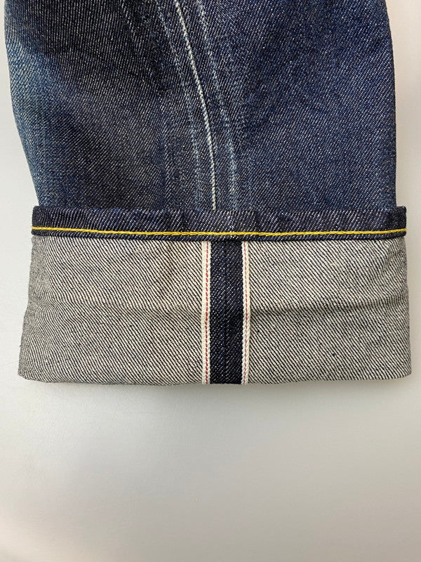 【中古品】【メンズ】 DENIM BY VANQUISH ヴァンキッシュ & FRAGMENT フラッグメント STRAIGHT DENIM PANT ストレート デニムパンツ メンズ ボトムス ジーンズ 151-260227-em-35-min サイズ：32 カラー：インディゴブルー 万代Net店