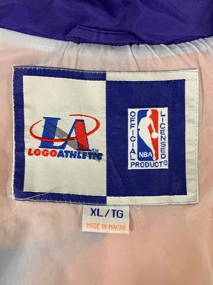 【中古品】【メンズ】 NBA 90S PHOENIX SSUNS NYLON ZIP JACKET ナイロンジップジャケット ライトアウター 146-260305-As-32-min サイズ：XL カラー：パープル/オレンジ/ホワイト 万代Net店