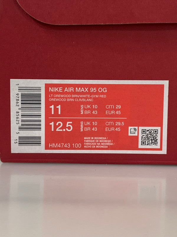 【中古品】【メンズ】 NIKE ナイキ × LEVI'S リーバイス AIR MAX 95 OG HM4743-100 エアマックス95 OG スニーカー 靴 シューズ メンズ 160-260303-em-33-min サイズ：29.0cm カラー：DENIM WHITE 万代Net店