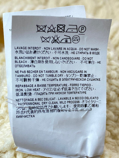 【中古品】【メンズ】 SAINT LAURENT サンローラン CABLE KNIT SWEATER ケーブルニットセーター アランセーター メンズ トップス ニット 141-260227-em-27-min サイズ：L カラー：アイボリー 万代Net店