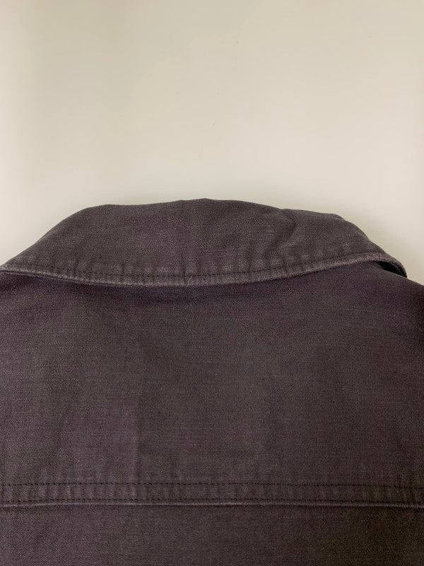 【中古品】【メンズ】 WAX ワックス FATIGUE JACKET WX-0413 ファティーグジャケット アウター 142-260312-SH-11-min サイズ：M カラー：チャコールグレー 万代Net店