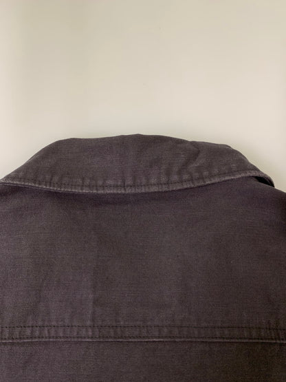 【中古品】【メンズ】 WAX ワックス FATIGUE JACKET WX-0413 ファティーグジャケット アウター 142-260312-SH-11-min サイズ：M カラー：チャコールグレー 万代Net店