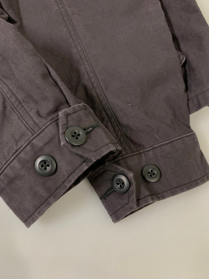 【中古品】【メンズ】 WAX ワックス FATIGUE JACKET WX-0413 ファティーグジャケット アウター 142-260312-SH-11-min サイズ：M カラー：チャコールグレー 万代Net店