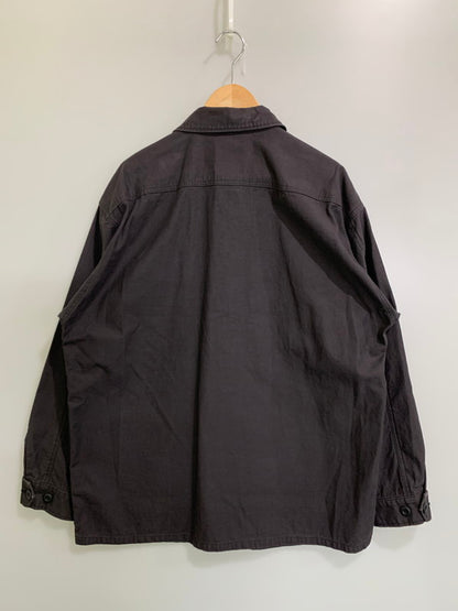 【中古品】【メンズ】 WAX ワックス FATIGUE JACKET WX-0413 ファティーグジャケット アウター 142-260312-SH-11-min サイズ：M カラー：チャコールグレー 万代Net店