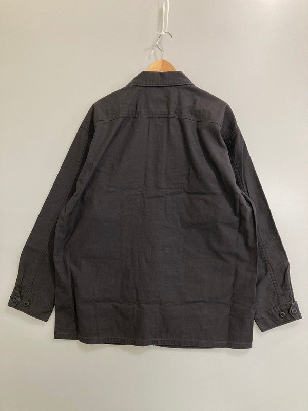【中古品】【メンズ】 WAX ワックス FATIGUE JACKET WX-0413 ファティーグジャケット メンズ ライト アウター 142-260311-em-53-min サイズ：L カラー：ダークグレー 万代Net店