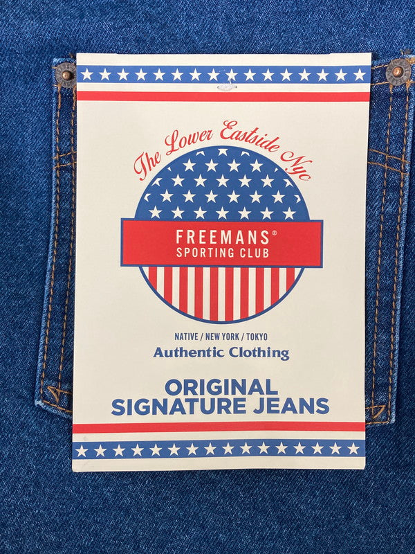 【中古品】【メンズ】 FREEMANS SPORTING CLUB フリーマンズ スポーティング クラブ LONGRIDGE JEAN JACKET FY243JKA01 ロングリッジ ジーン ジャケット メンズ アウター デニム 147-260311-em-52-min サイズ：L カラー：インディゴブルー 万代Net店