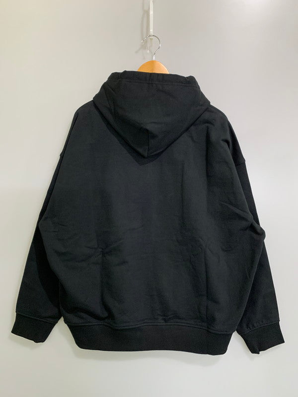 【中古品】【メンズ】 POLO RALPH LAUREN ポロ・ラルフローレン LOGO FLEECE HOODIE ロゴフリースフーディー パーカー トップス 147-260312-SH-05-min サイズ：XL カラー：ブラック 万代Net店