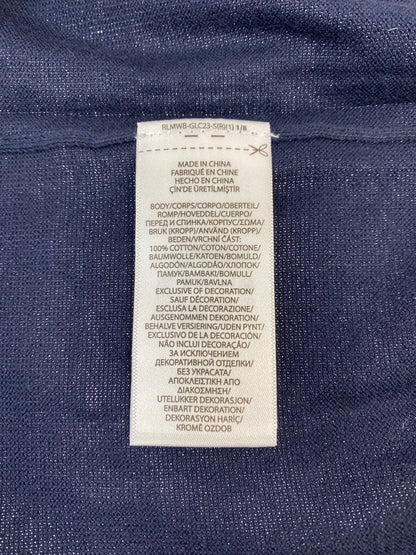 【中古品】【メンズ】 POLO RALPH LAUREN ポロ・ラルフローレン V NECK CARDIGAN Vネック カーディガン メンズ トップス 長袖 147-260311-em-39-min サイズ：L カラー：ネイビー 万代Net店