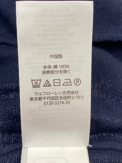 【中古品】【メンズ】 POLO RALPH LAUREN ポロ・ラルフローレン V NECK CARDIGAN Vネック カーディガン メンズ トップス 長袖 147-260311-em-39-min サイズ：L カラー：ネイビー 万代Net店