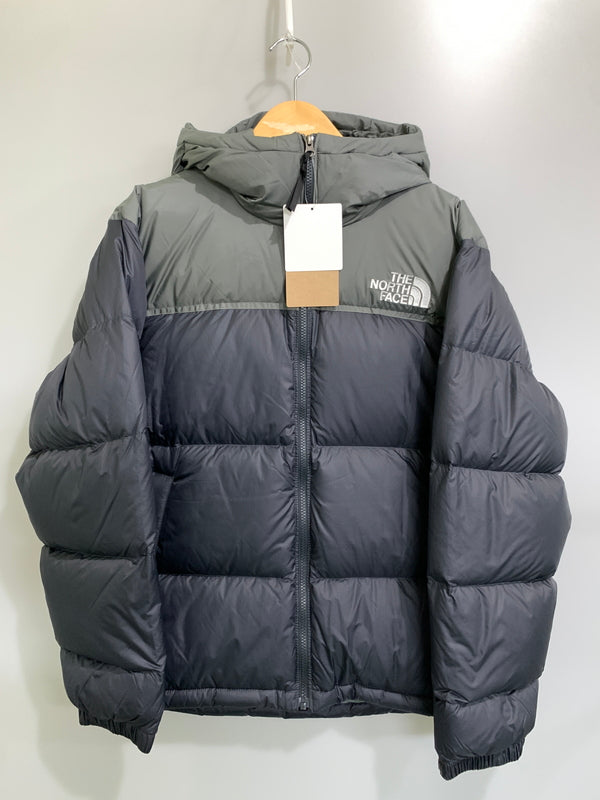 【中古美品】【メンズ】 THE NORTH FACE ザ・ノースフェイス NUPTSE HOODIE ND92331 ヌプシ フーディー ジャケット メンズ アウター 144-260901-em-01-min サイズ：M カラー：ヒューズボックスグレー/アスファルトグレー 万代Net店