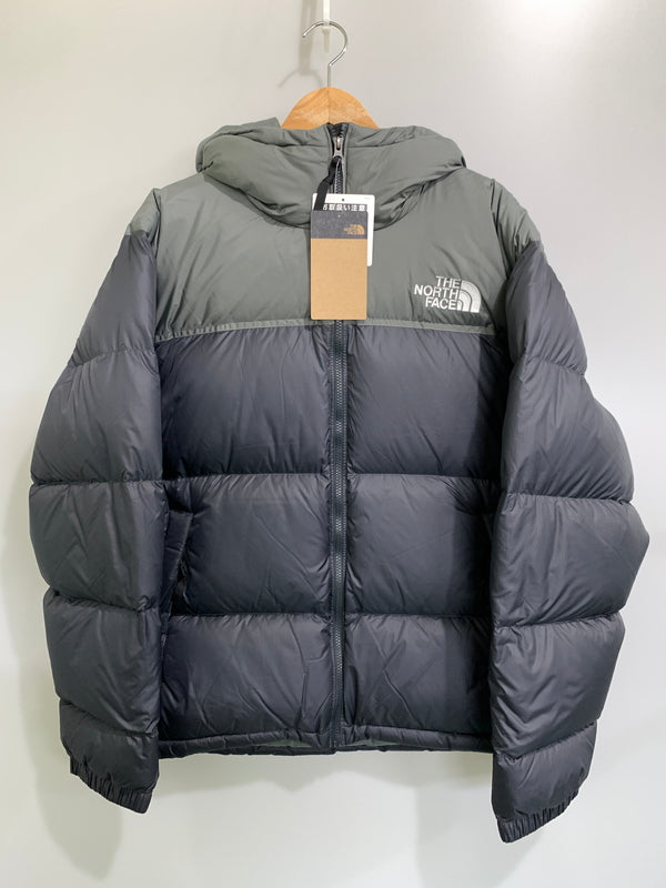 【中古美品】【メンズ】 THE NORTH FACE ザ・ノースフェイス NUPTSE HOODIE ND92331 ヌプシ フーディー ジャケット メンズ アウター 144-260901-em-03-min サイズ：XL カラー：ヒューズボックスグレー/アスファルトグレー 万代Net店
