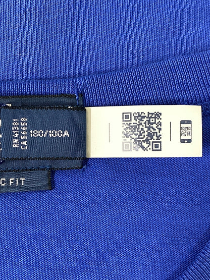 【中古品】【メンズ】 POLO RALPH LAUREN ポロ・ラルフローレン PRINT SS TEE プリント 半袖Tシャツ メンズ トップス ショートスリーブ 147-260720-em-33-min サイズ：Ｌ カラー：ブルー 万代Net店