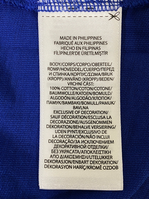 【中古品】【メンズ】 POLO RALPH LAUREN ポロ・ラルフローレン PRINT SS TEE プリント 半袖Tシャツ メンズ トップス ショートスリーブ 147-260720-em-33-min サイズ：Ｌ カラー：ブルー 万代Net店