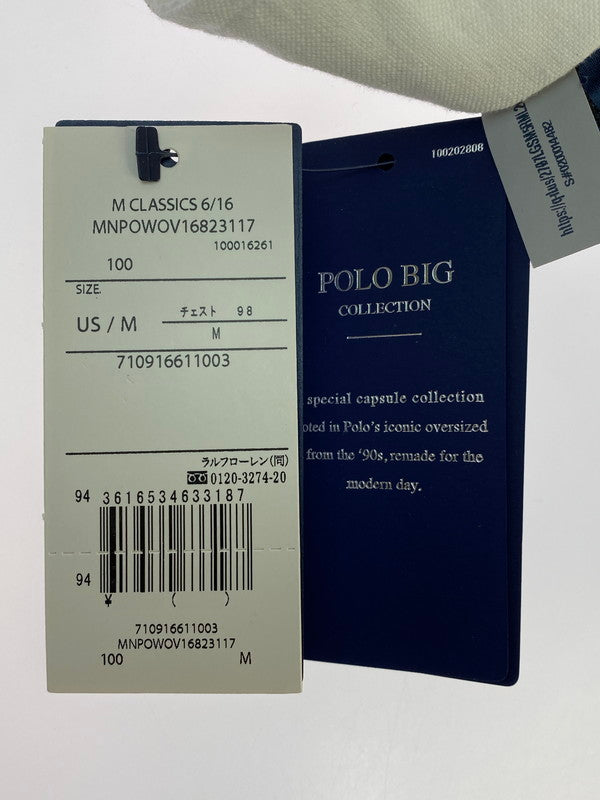 【中古品】【メンズ】 POLO RALPH LAUREN ポロ・ラルフローレン BD SHIRT ボタンダウンシャツ メンズ トップス 長袖 147-260311-em-42-min サイズ：M カラー：ホワイト 万代Net店